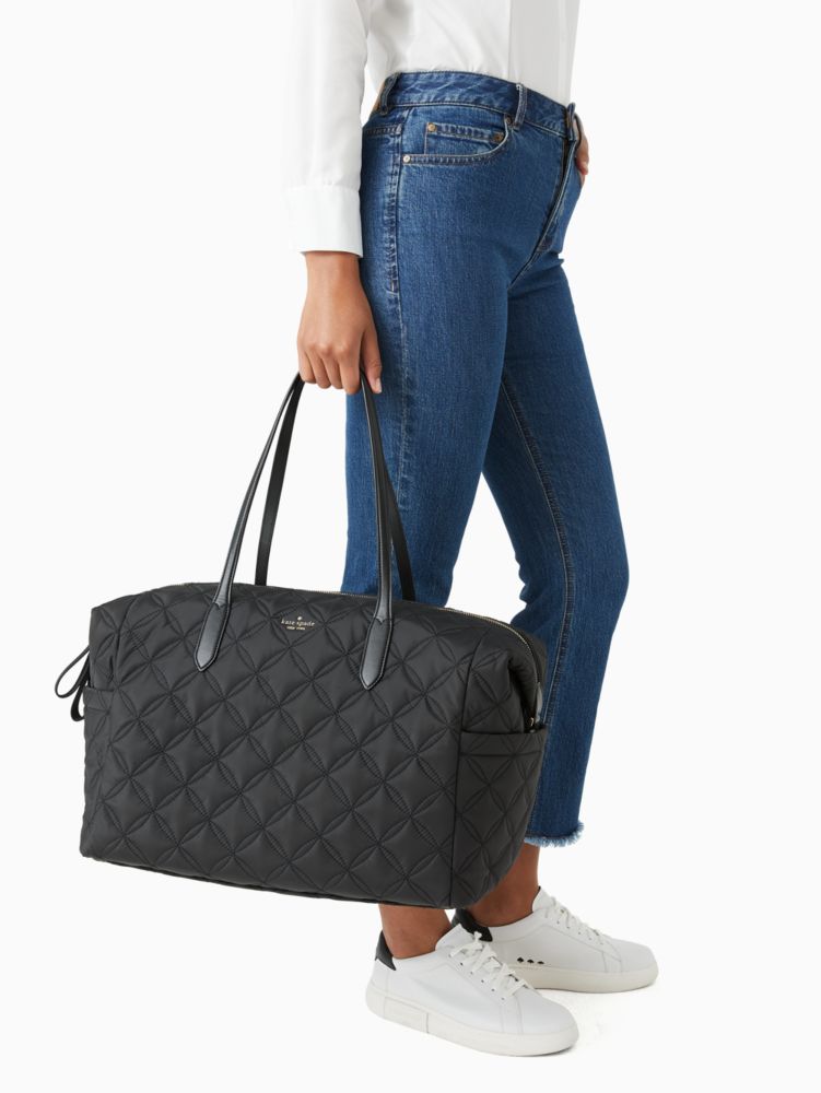 Kate Spade,chelsea quilted weekender,travel accessories,