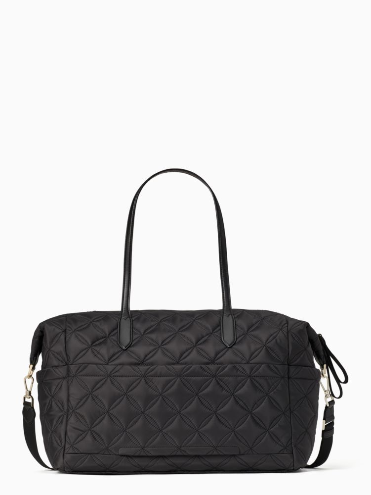 Quilted sale weekender bag