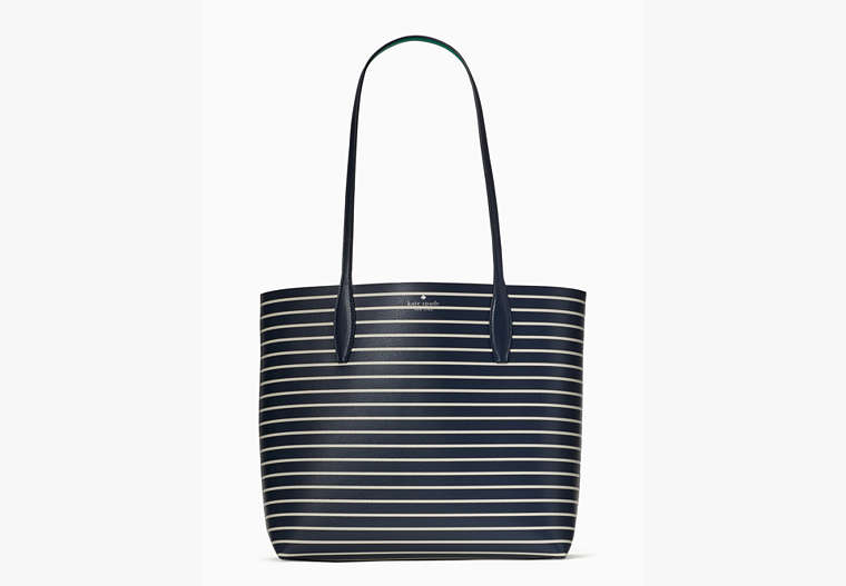 Kate Spade,arch surprise stripe large reversible tote,tote bags,