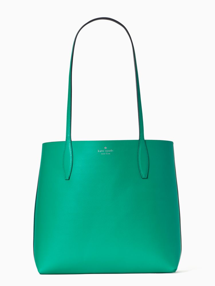 Kate Spade,arch surprise stripe large reversible tote,tote bags,