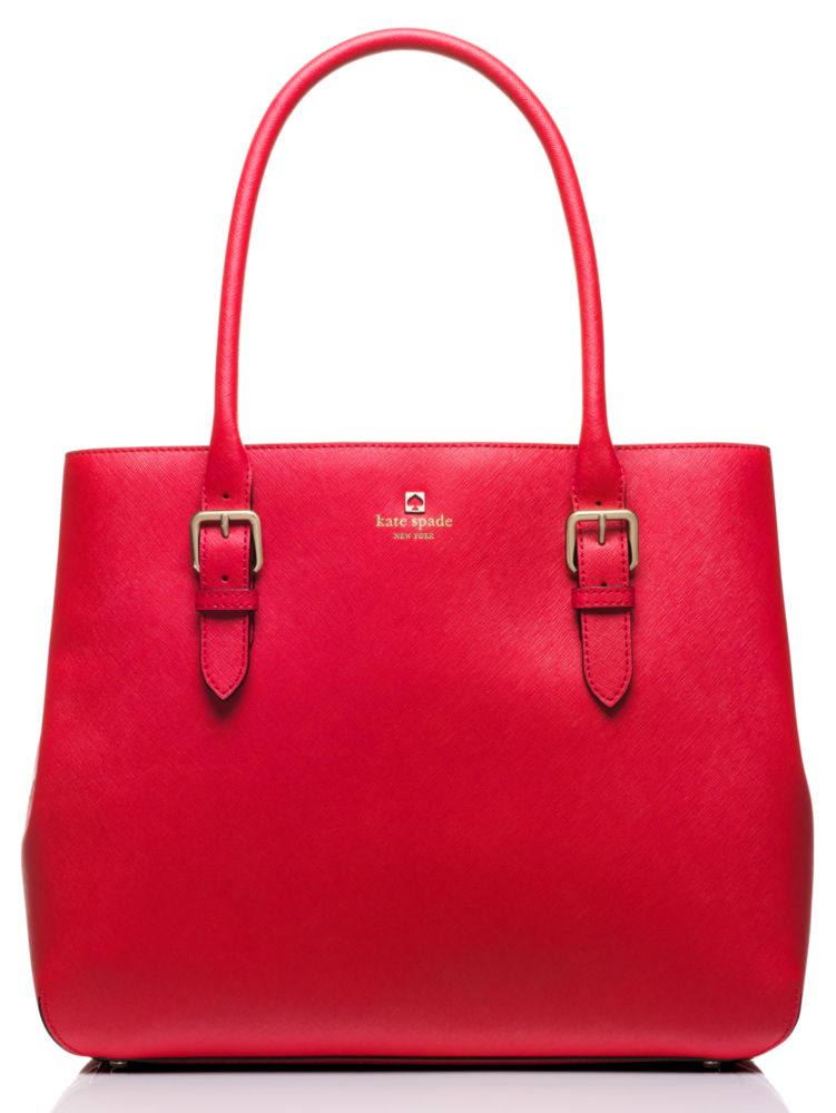 Kate spade 2025 red tote