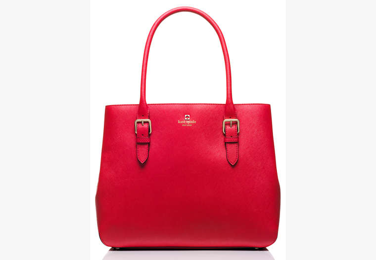 Kate Spade,cove street airel,shoulder bags,Posy Red image number 0