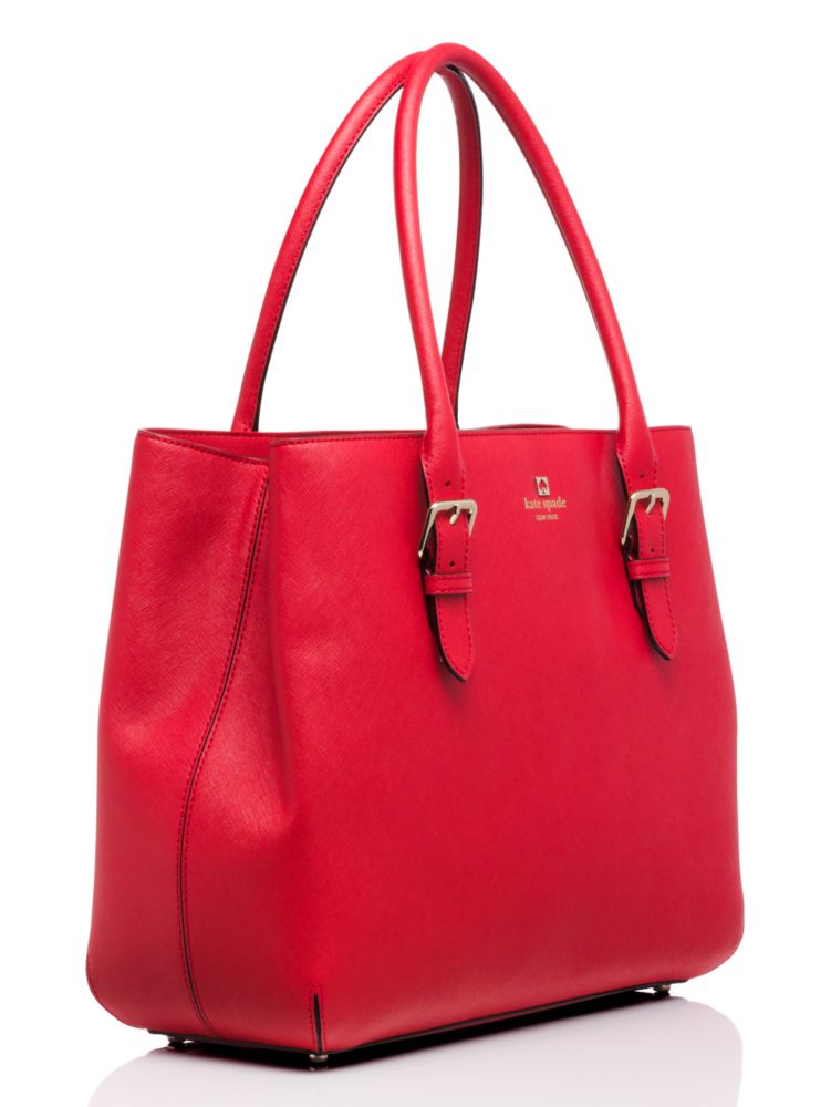 kate spade red tote