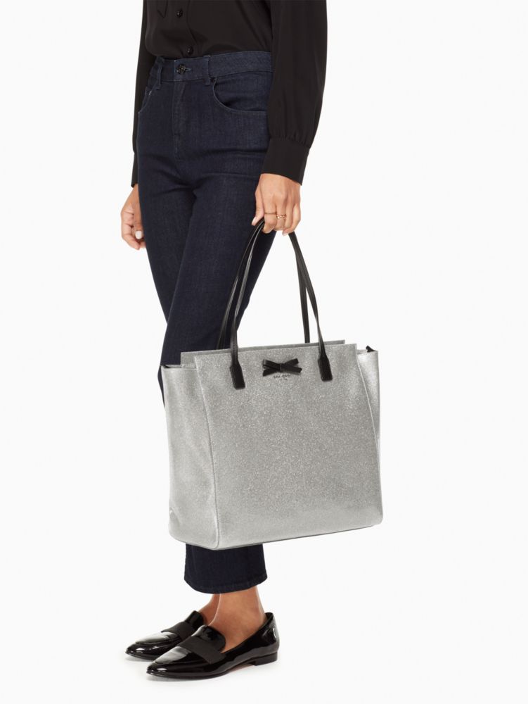 2024 Kate Spade New YorknMAVIS STREET GLITTER TADEN TOTE