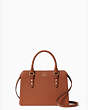 Kate Spade,mulberry street lise satchel,satchels,Warm Gingerbread