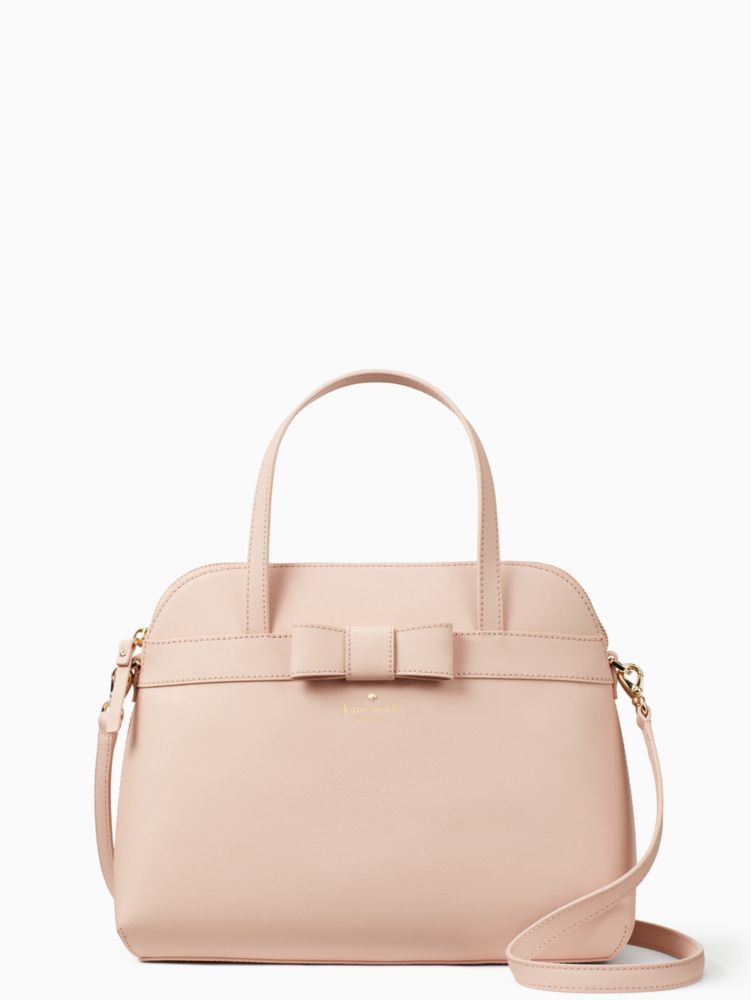 Park medium saffiano hot sale leather satchel