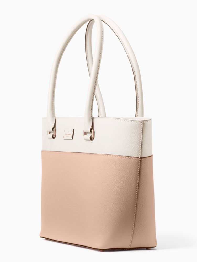 Kate Spade,grove street small margareta,tote bags,Parchment