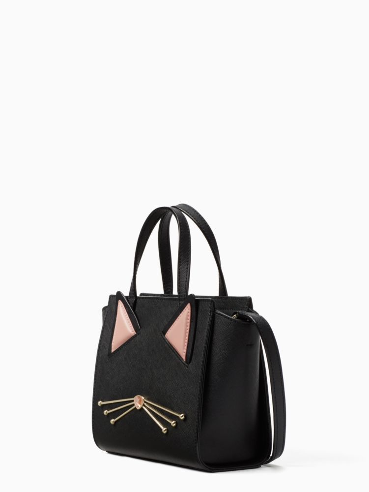 kate spade new york 'jazz things up cat - small hayden' saffiano