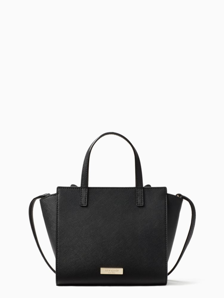 Kate Spade Black Cat Mini Hayden Jazz Things Up Small Crossbody