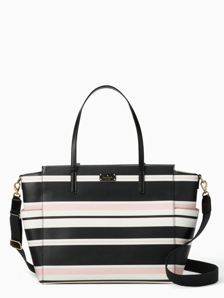 Kate spade shop striped diaper bag