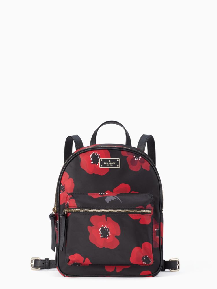 Kate spade wilson store road poppy backpack