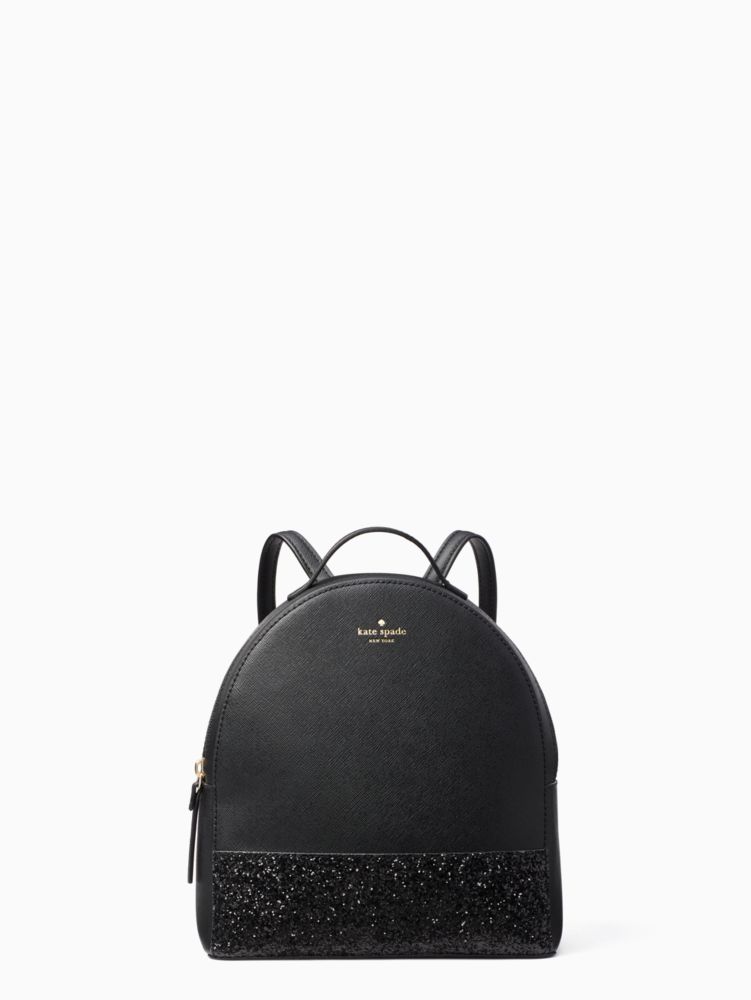 Kate spade 2025 backpack with glitter