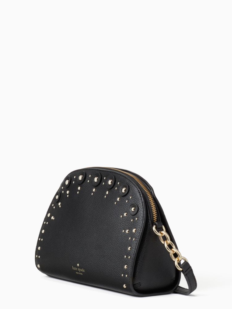 Kate spade sale black studded purse