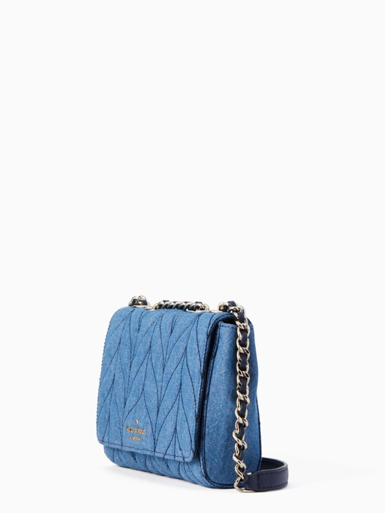 Briar Lane Quilted Denim Mini Emelyn | Kate Spade Outlet