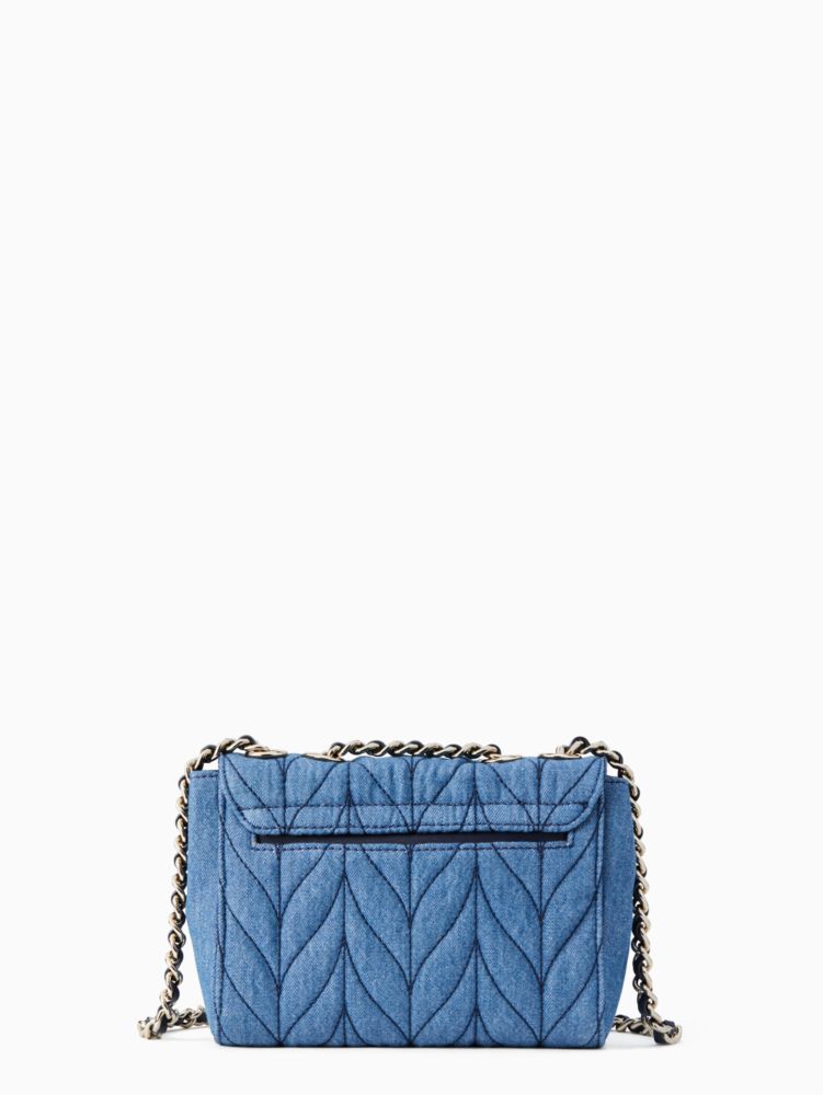 Briar Lane Quilted Denim Mini Emelyn | Kate Spade Outlet