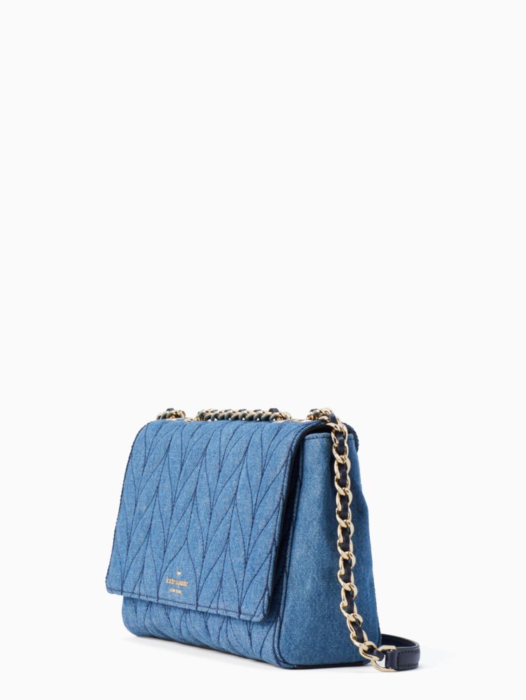 Kate Spade,briar lane quilted denim emelyn,shoulder bags,