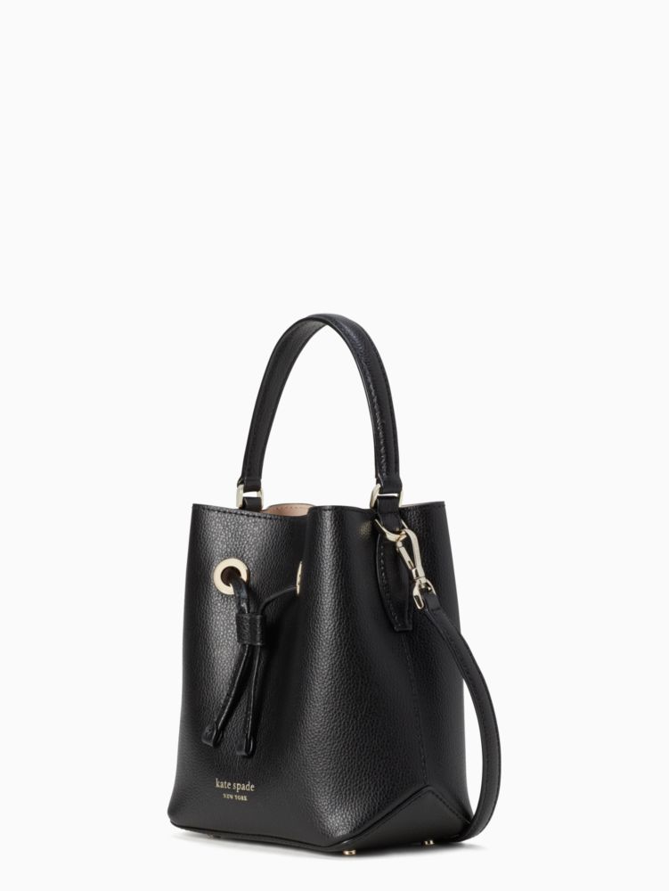 Kate Spade,eva small bucket bag,crossbody bags,Black/Blue