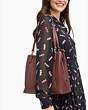 Kate Spade,jackson medium triple compartment shoulder bag,shoulder bags,Cherrywood