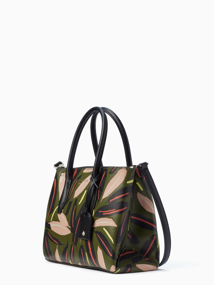 Kate Spade,eva modern feather small zip top satchel,satchels,
