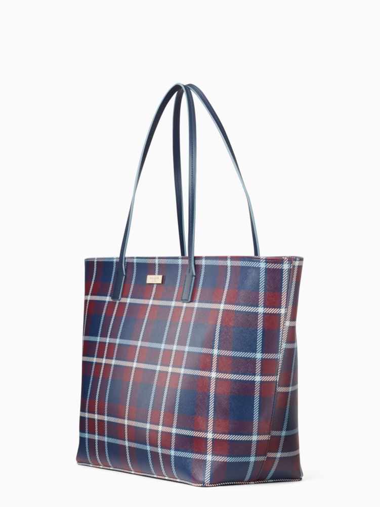 Kate spade hot sale plaid bag