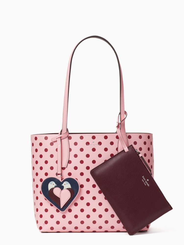 Arch Love Birds Small Reversible Tote Kate Spade Outlet Kate Spade Outlet