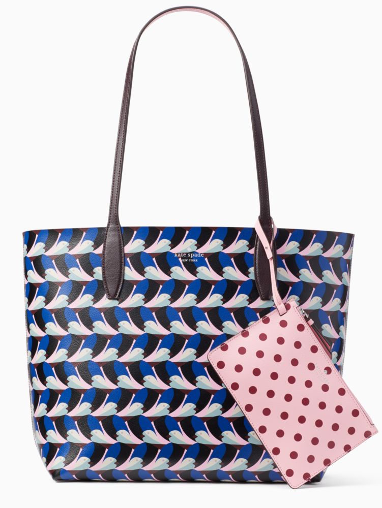 Kate spade large reversible tote sale