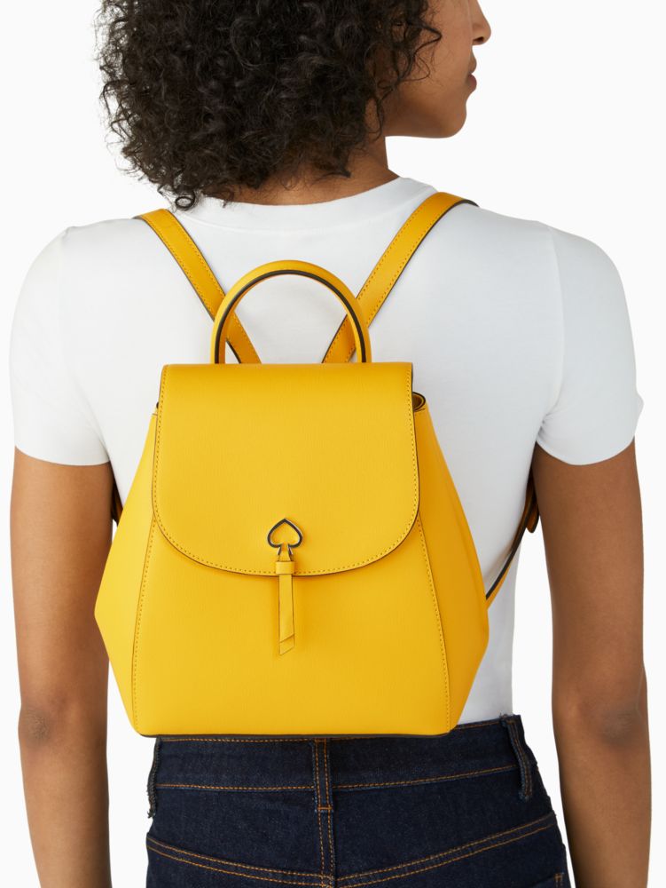 Kate spade yellow backpack sale