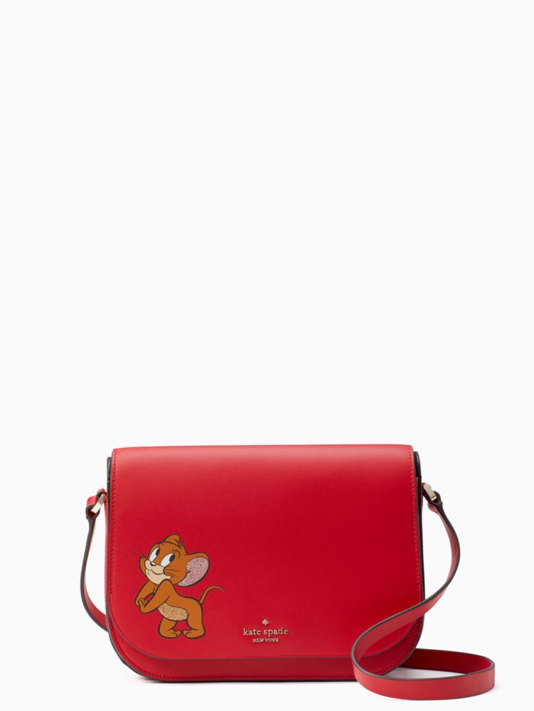 Kate Spade New York X Tom & Jerry Medium Flap Shoulder Bag | Kate