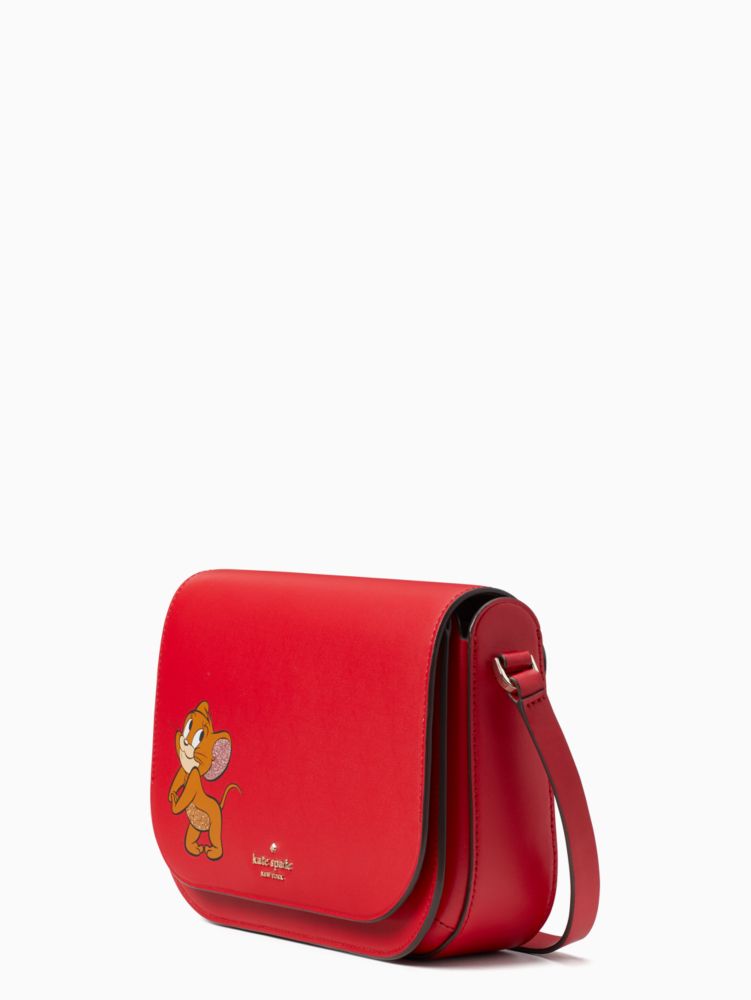 Kate Spade New York X Tom & Jerry Medium Flap Shoulder Bag