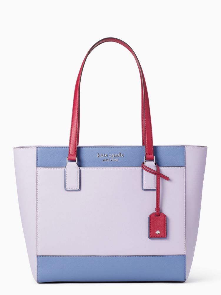 Kate spade new york cameron pocket womens saffiano leather tote sale