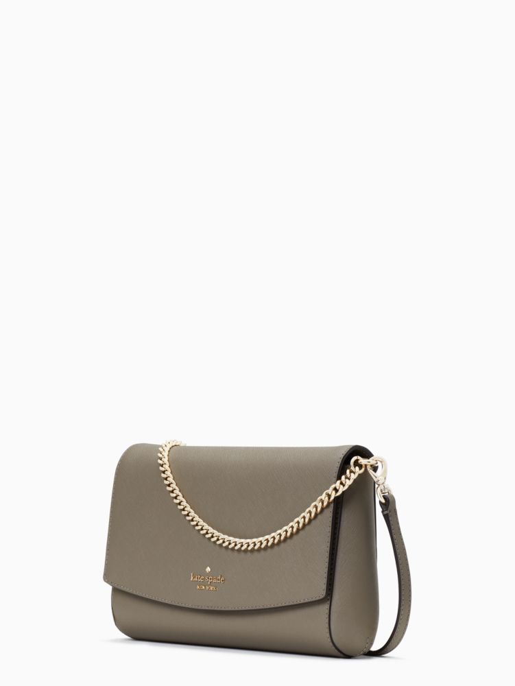 Kate Spade,laurel way greer crossbody,crossbody bags,Thunder Cloud Brown