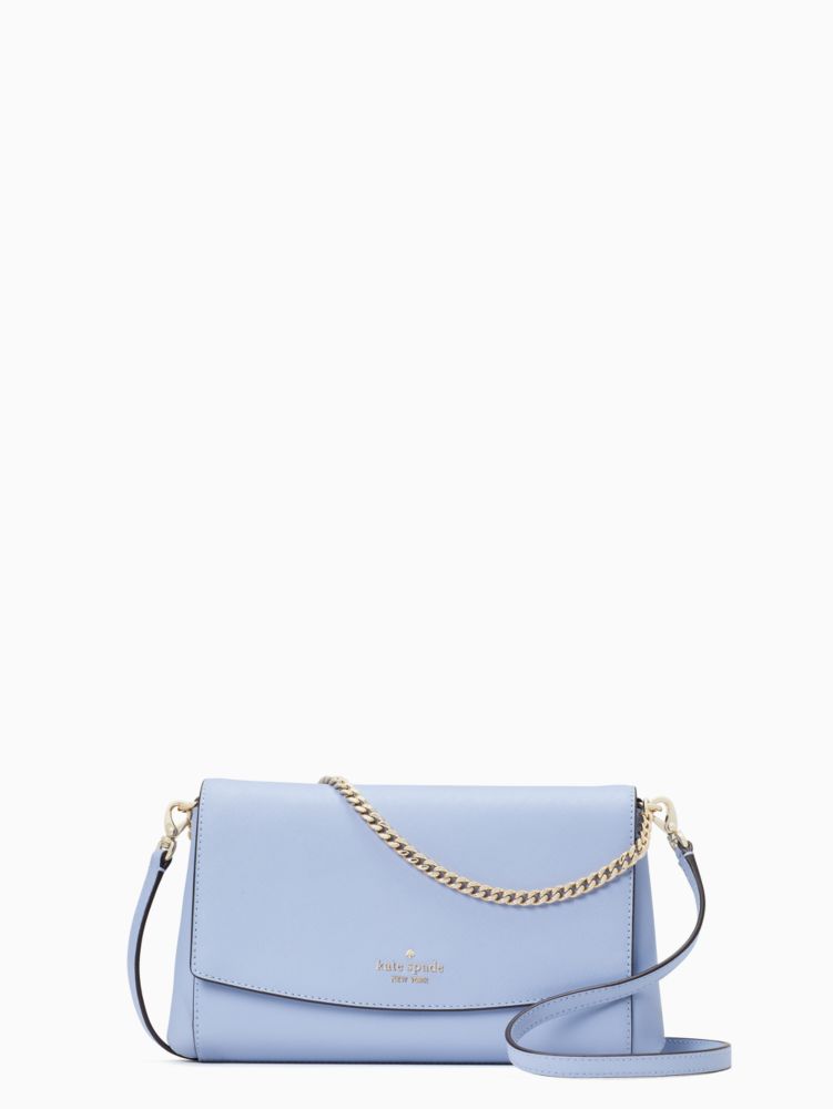 Kate Spade Light Aqua Blue Leather Laurel Way Winni Crossbody Bag