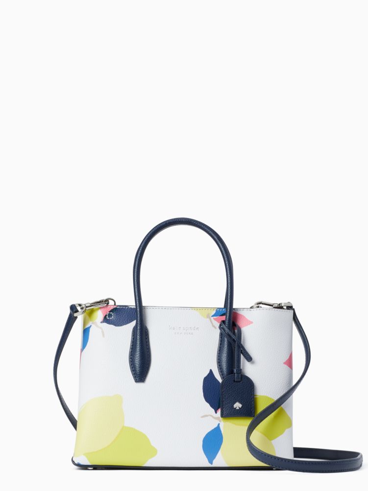 Kate Spade Bags | Nwt Kate Spade Eva Lemon Zest Large Bucket Bag | Color: Blue/Yellow | Size: Os | Samng55's Closet