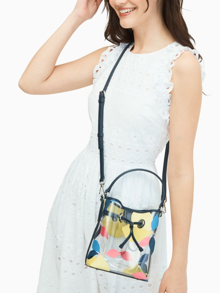 Kate spade lemon online bucket bag