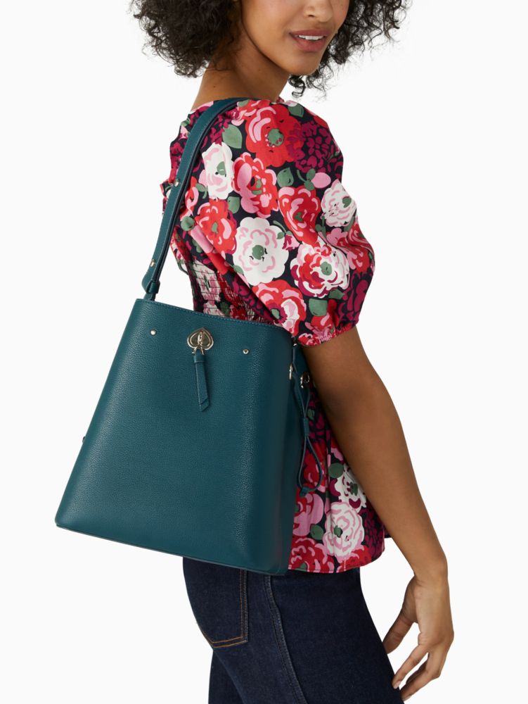 Kate spade large marti bucket online bag