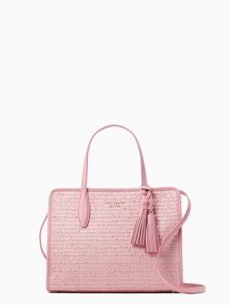 Kate spade pink tweed purse new arrivals