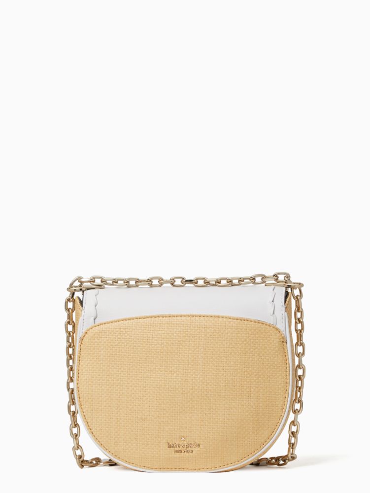 Kate spade medium chain best sale saddle bag