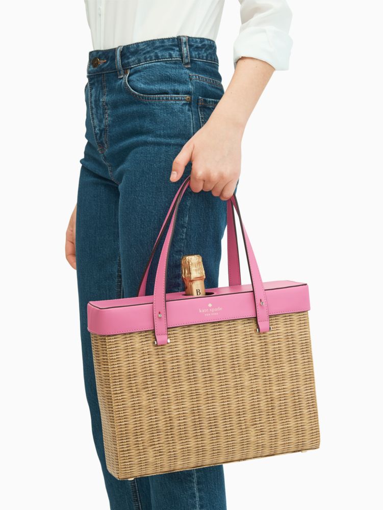 Wine tote kate spade sale