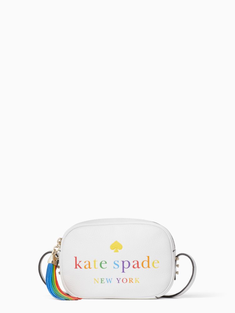 Kate Spade,kourtney rainbow logo camera bag,crossbody bags,