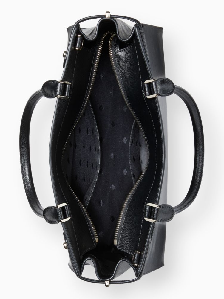 Kate Spade WKRU6949 staci large satchel in black 