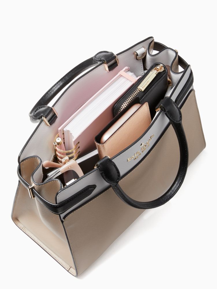 Cameron colorblock large online satchel