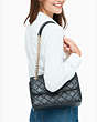 Kate Spade,natalia medium flap shoulder bag,shoulder bags,Black