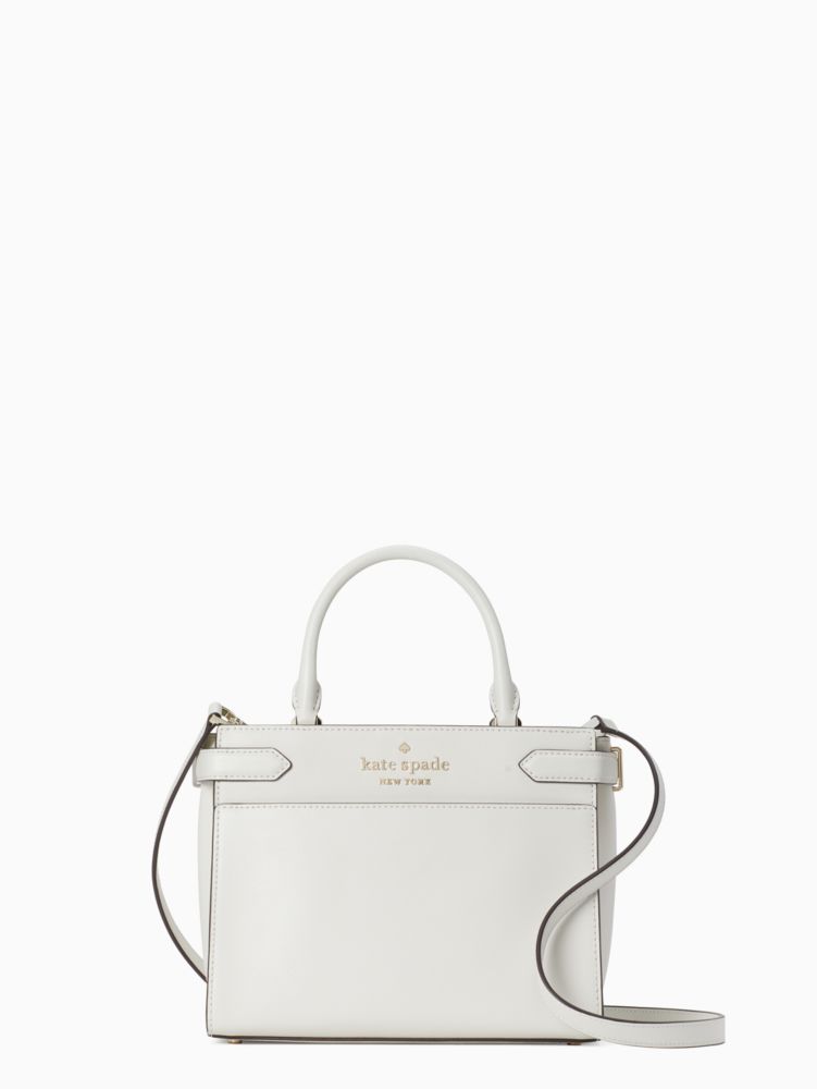 Kate Spade,staci small satchel,satchels,Parchment