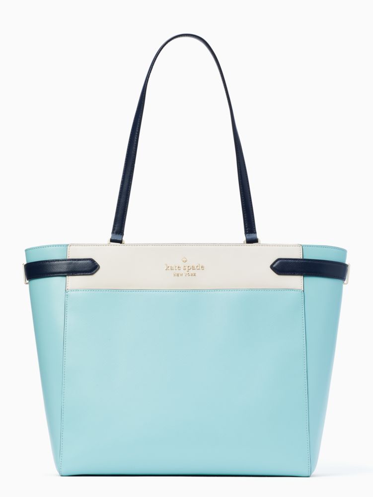 Kate Spade Colorblock Large Laptop Tote Shoulder Bag 