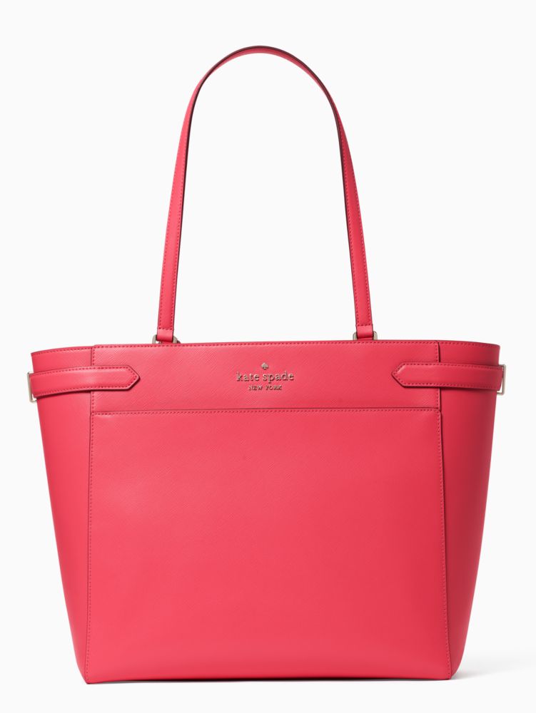 Kate Spade New York Staci Saffiano Leather Laptop Tote Shoulder  Bag Color Block : Clothing, Shoes & Jewelry
