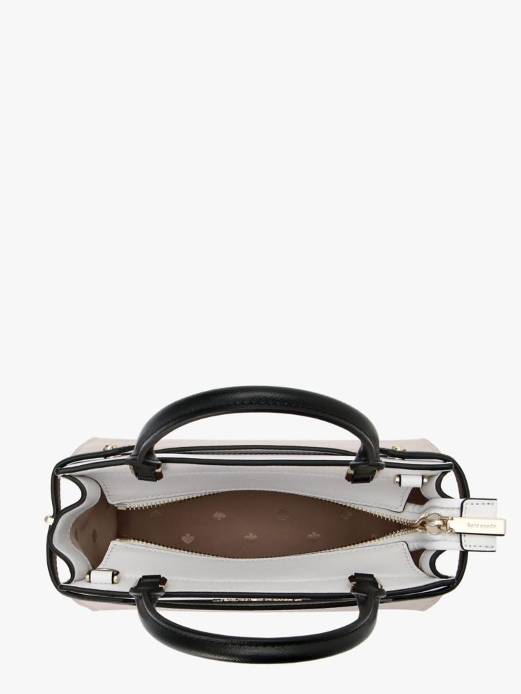 Kate Spade,ステイシー カラーブロック スモール サッチェル,バッグ,ウォームベージュマルチ