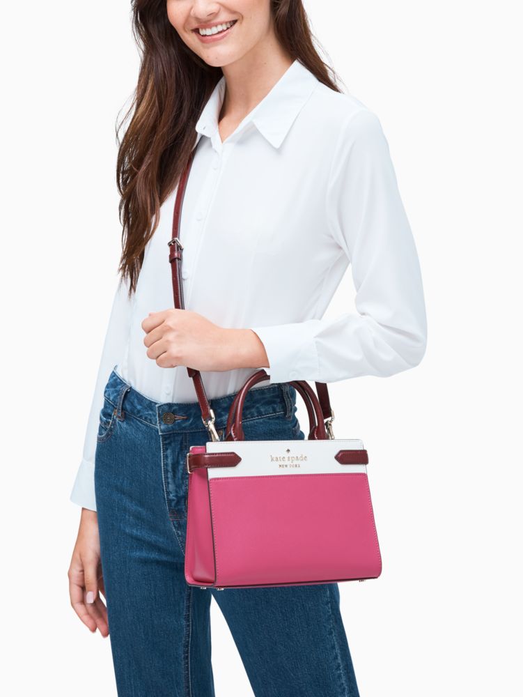 Staci Colorblock Small Satchel Kate Spade Outlet