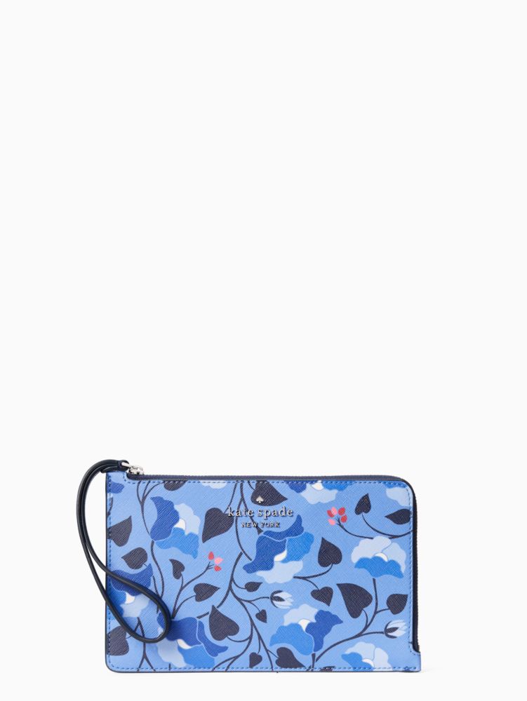 Staci Nouveau Bloom Medium L Zip Wristlet | Kate Spade Surprise