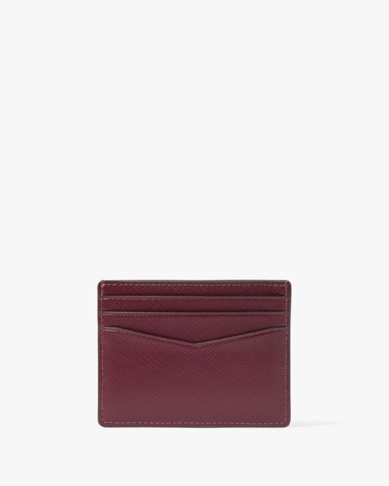 Kate Spade Staci Small Saffiano Leather Satchel Handbag Deep