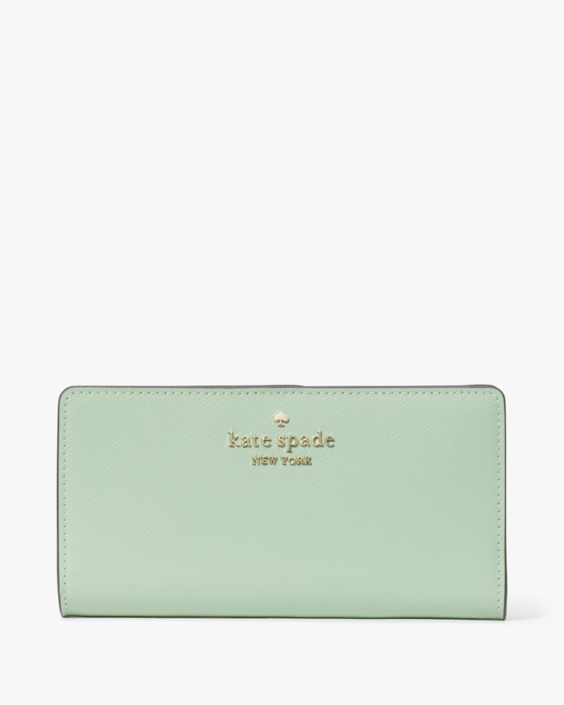 Kate Spade,staci large slim bifold wallet,